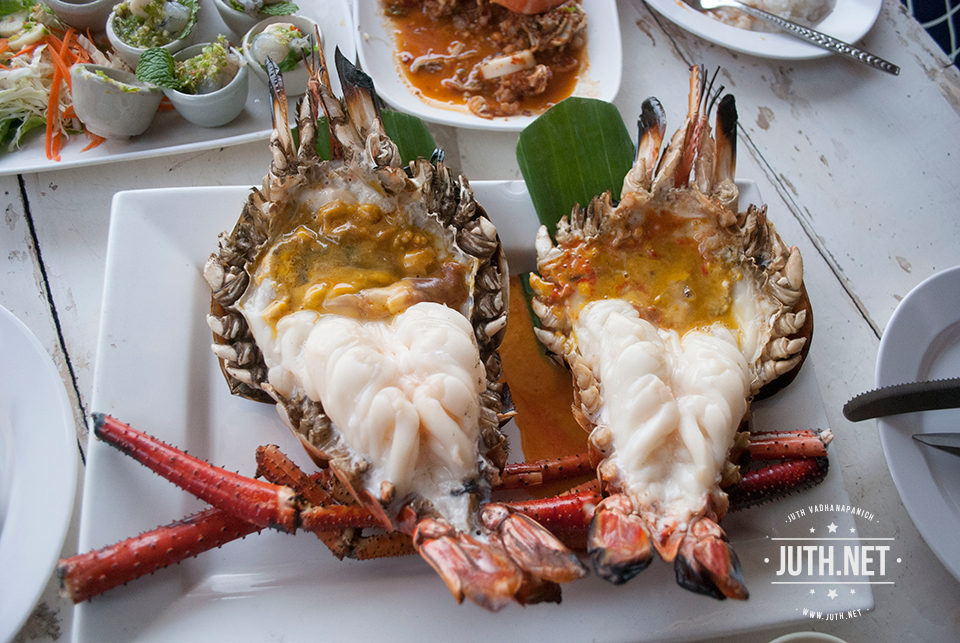 กุ้งเผา 1,800 บาท